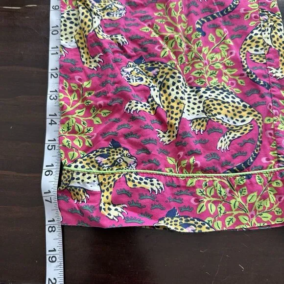 PrintFresh Bagheera Pajama Pants XXS Tobacco Hot Pink Organic Cotton - Picture 9 of 11